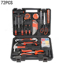 Novo conjunto de ferramentas manuais, conjunto de ferramentas combinadas, multifuncional, para uso doméstico, caixa de ferramentas manual para marcenaria, conjunto de ferramentas para reparos manuais.