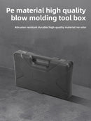 Conjunto de ferramentas multifuncionais para manutenção doméstica, ferramentas portáteis para veículos, martelo profissional, alicate, chave inglesa e ferramentas manuais.