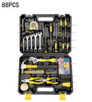 Novo conjunto de ferramentas manuais, conjunto de ferramentas combinadas, multifuncional, para uso doméstico, caixa de ferramentas manual para marcenaria, conjunto de ferramentas para reparos manuais.