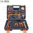 Novo conjunto de ferramentas manuais, conjunto de ferramentas combinadas, multifuncional, para uso doméstico, caixa de ferramentas manual para marcenaria, conjunto de ferramentas para reparos manuais.