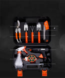 Novo conjunto de ferramentas manuais, conjunto de ferramentas combinadas, multifuncional, para uso doméstico, caixa de ferramentas manual para marcenaria, conjunto de ferramentas para reparos manuais.