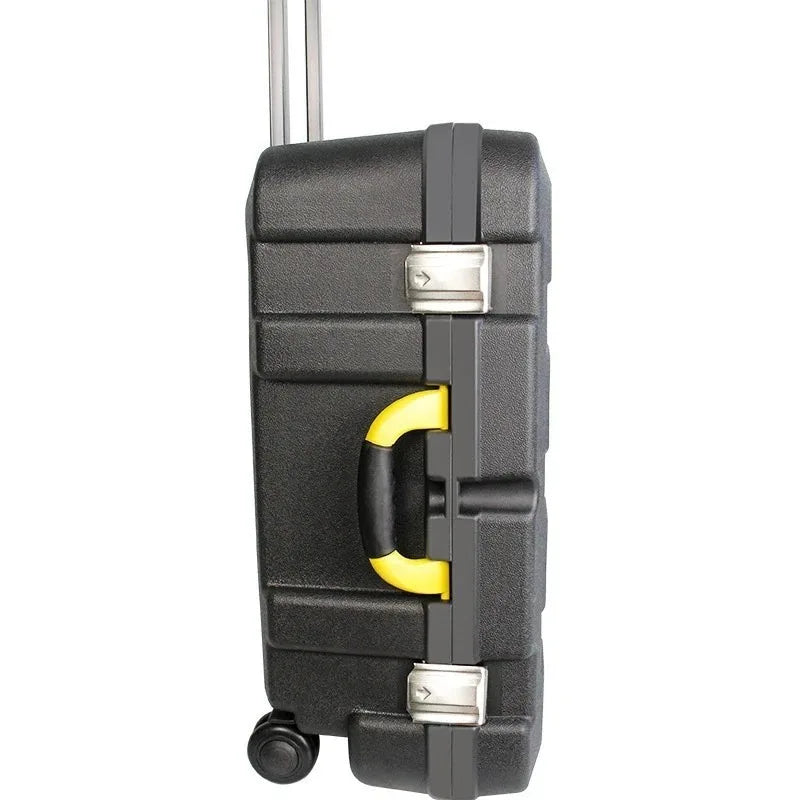 Conjunto de ferramentas combinadas: alicate, martelo, pinça, caixa de ferramentas manual para uso doméstico, kit básico para reparos e manutenção.